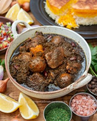  Ghormeh Sabzi: A Flavorful Symphony of Herbs and Tender Lamb in Every Bite!